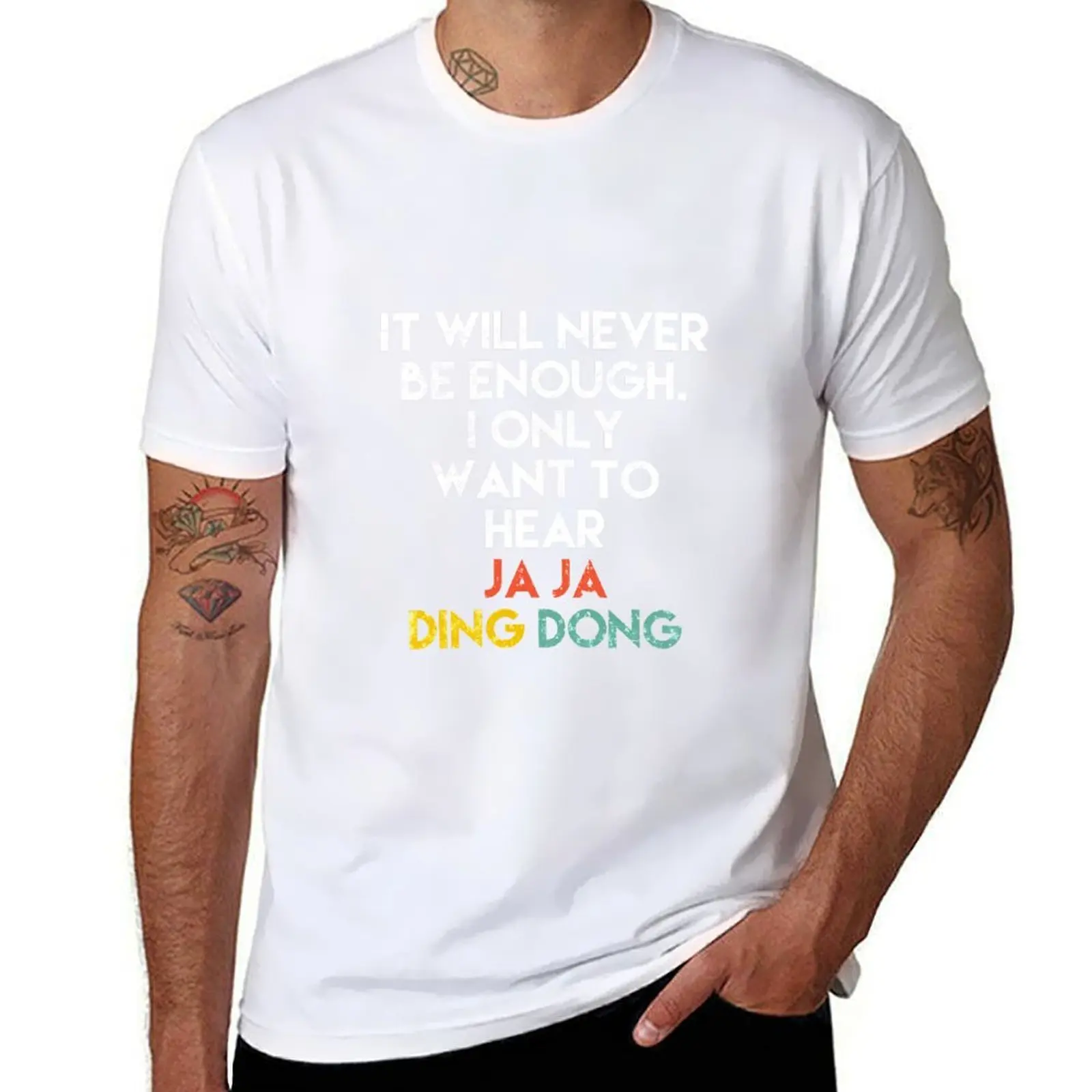 Ja Ja Ding Dong - Fire Saga: Eurovision Movie T-Shirt Quick Dry Fishing T-Shirt