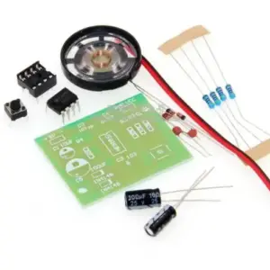 555 Ding Dong Doorbell Kit (teaching Kit | Training Kit | Electronic production) Simulation Ding Bucket Doorbell Module Board
