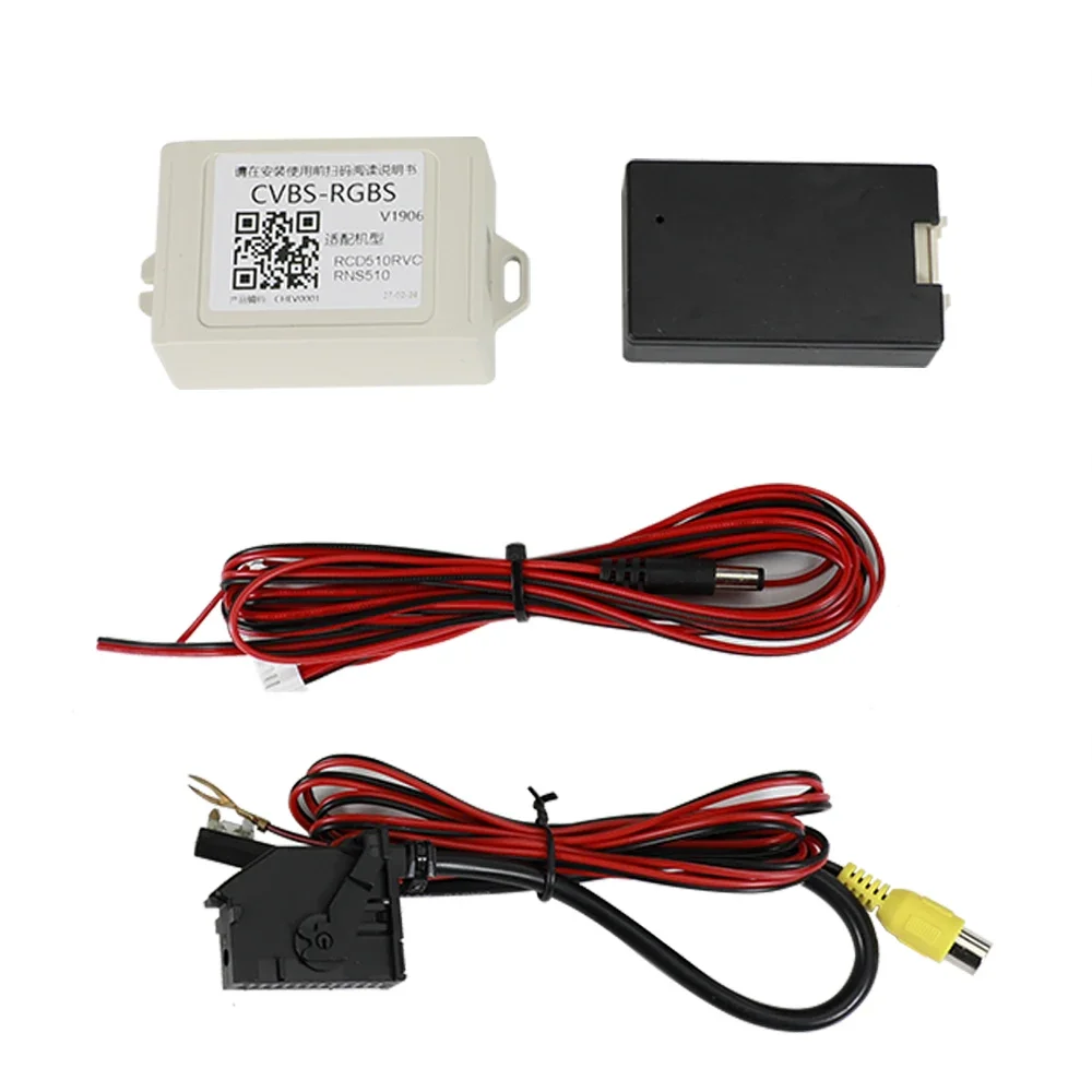 Carsanbo Car Signal Converter Adapter Suitable for RCD510 RNS510 RNS 510 RNS 315 RCD 510 VW RGB AV Converter Adapter Flip Camera - Image 5