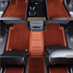 Custom special car floor mats for Hyundai PALISADE 7 8 seats 2025-2020 waterproof double layers carpets for Palisade 2024