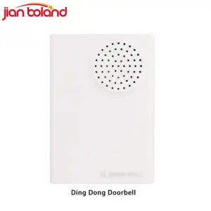 Electronic Wired Door Bell 4 Wire Doorbell 90DB Ding-Dong Sound For access control For Office Home