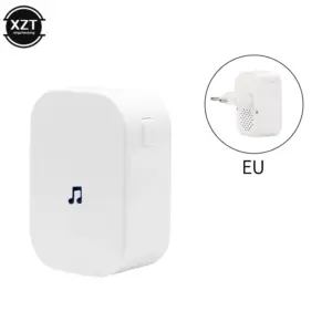 Wireless Doorbell Chime Receiver Home Door Ding Dong Wifi Doorbell Camera Low Power Consumption 110dB