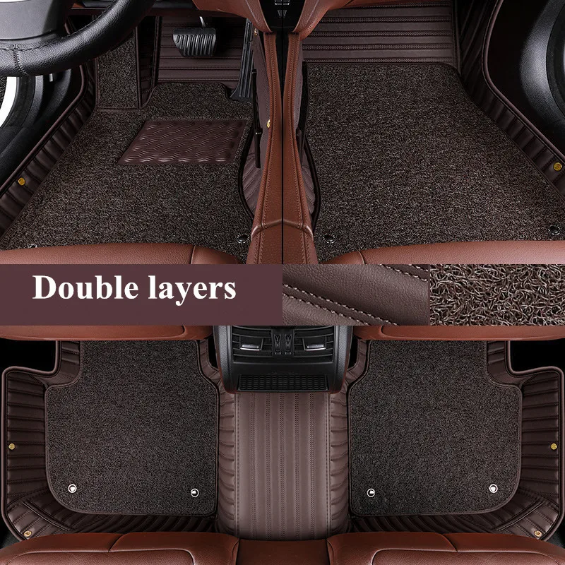 Custom special car floor mats for Hyundai PALISADE 7 8 seats 2025-2020 waterproof double layers carpets for Palisade 2024 - Image 3
