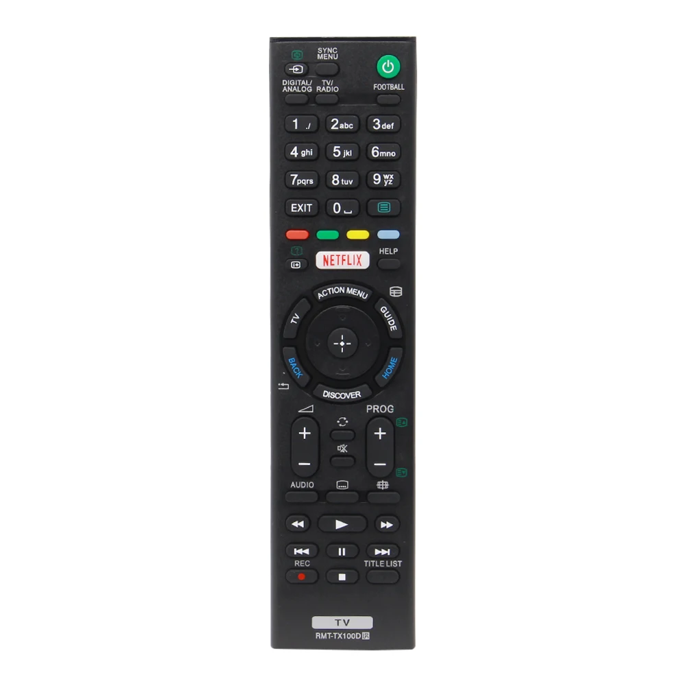 Smart Remote Control for Sony TV RMT-TX100D RMT-TX101J RMT-TX102U RMT-TX102D RMT-TX101D AK59-00166A KD-65X8507C KD-65X9305C