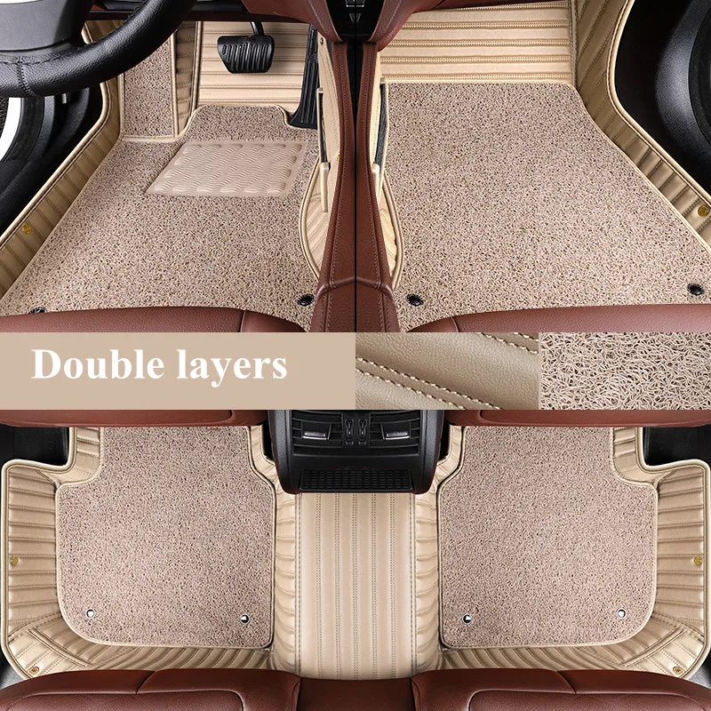 Custom special car floor mats for Hyundai PALISADE 7 8 seats 2025-2020 waterproof double layers carpets for Palisade 2024 - Image 5