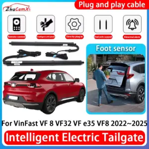 ZhuCamX For VinFast VF 8 VF32 VF e35 VF8 2022~2025 Car Power Trunk Electric Suction Tailgate Intelligent Tail Gate Lift Strut