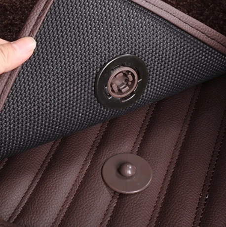 Custom special car floor mats for Hyundai PALISADE 7 8 seats 2025-2020 waterproof double layers carpets for Palisade 2024 - Image 6