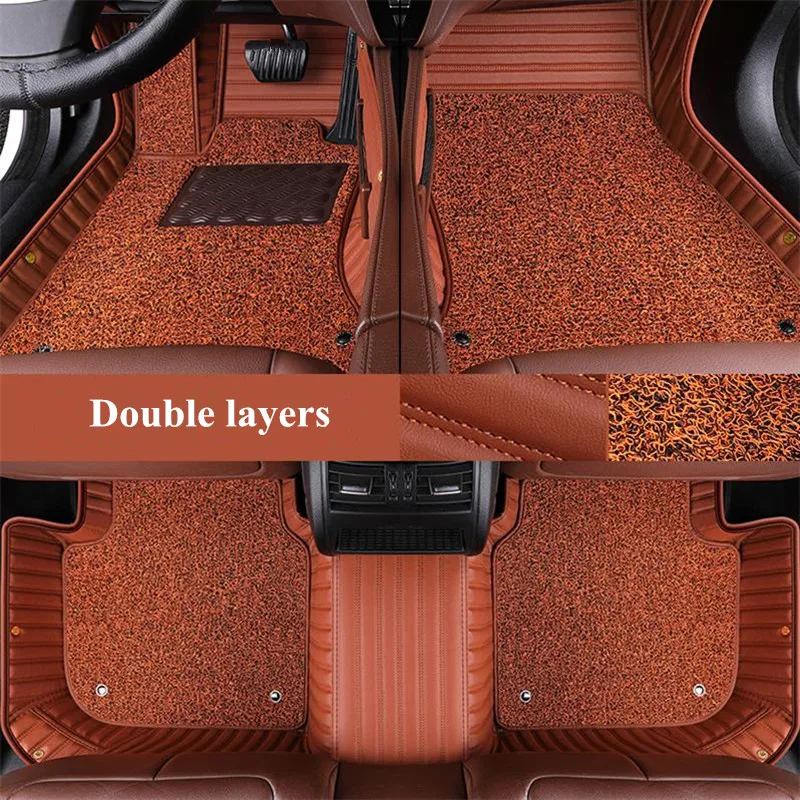 Custom special car floor mats for Hyundai PALISADE 7 8 seats 2025-2020 waterproof double layers carpets for Palisade 2024 - Image 4
