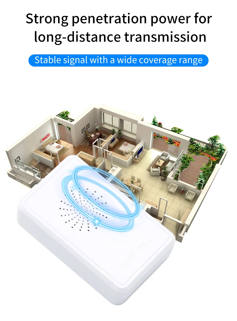 DC 12V Wired Doorbell Access Control Door Bell External Doorbell Loud Ding-dong Ringtones For Access Control System - Image 5