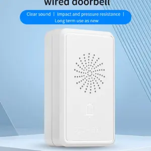 DC 12V Wired Doorbell Access Control Door Bell External Doorbell Loud Ding-dong Ringtones For Access Control System
