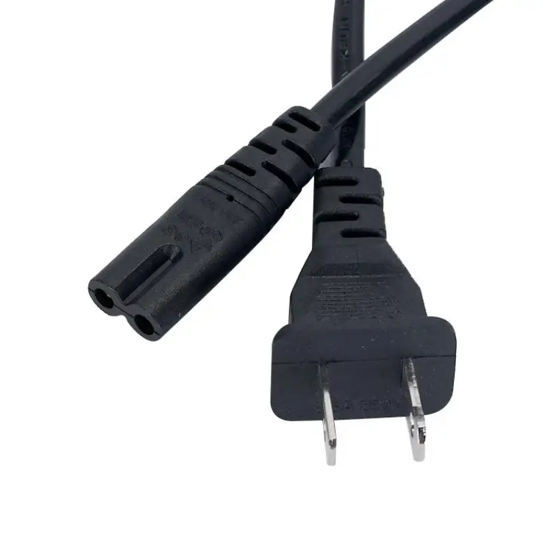 US Plug Power Cable 2pin For Figure 8 Compatible Devices 2 Prong Electrical Cord For Laptop Charger TV Radio Speaker - Image 5