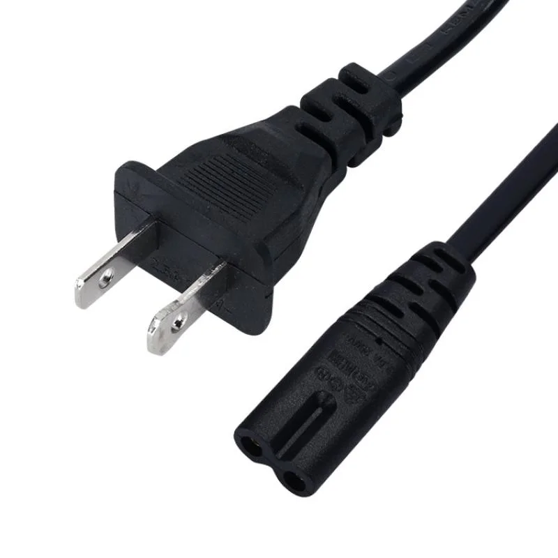 US Plug Power Cable 2pin For Figure 8 Compatible Devices 2 Prong Electrical Cord For Laptop Charger TV Radio Speaker - Image 5
