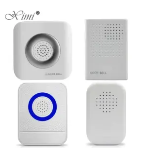 DC12V Wired Doorbell Wire Access Control Wire Door Bell External Wired Doorbell Loud Ding-dong Ringtones