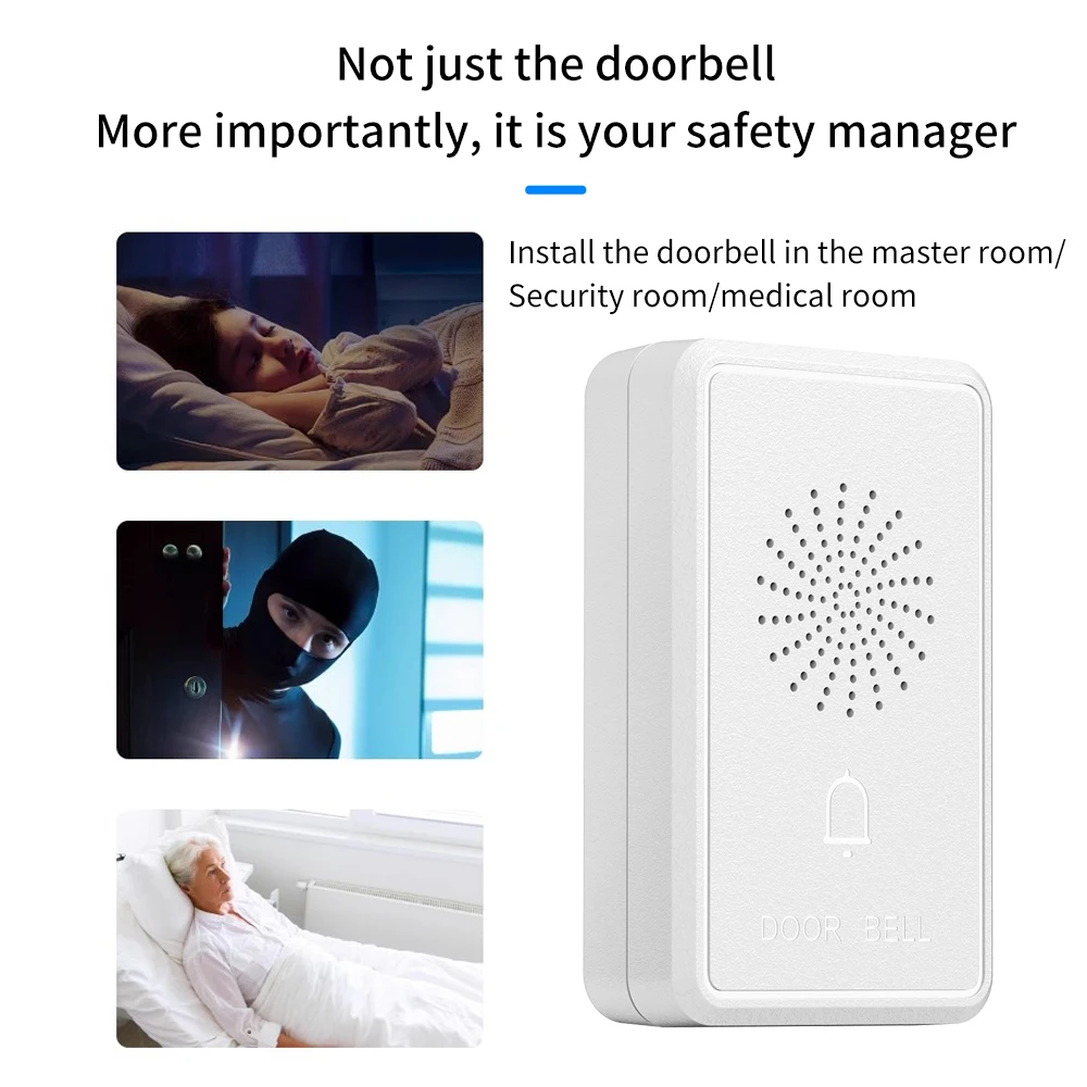 Door Bell 12V Wired Doorbell Ring Buzzer for Door Access Control System ding-dong sound Chime DC 12V Access Control Doorbell - Image 5